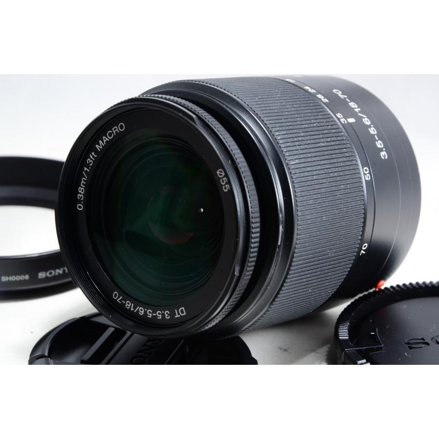 SONY α99 ダブルズームセット 美品 SDカード ストラップ付 動作確認済み 1ヶ月保証付 高性能の画像