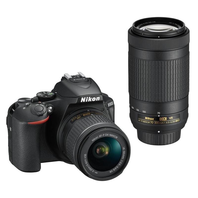 ニコン（Nikon） Nikon D5600 ダブルズームキット ブラック 良品 動作