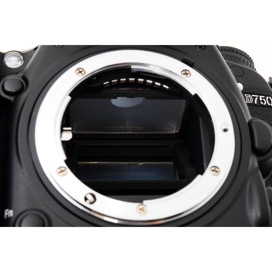 ニコン Nikon D750 単焦点&標準&望遠トリプルレンズセット 美品 SD 