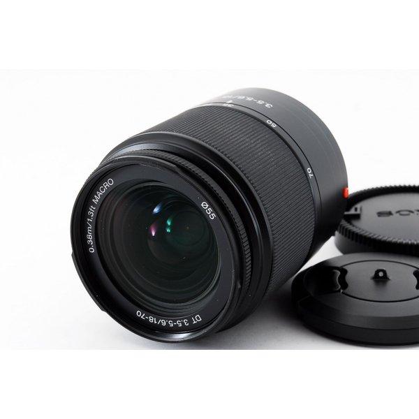 ソニー SONY DT 18-70mm F/3.5-5.6 SAL1870 美品 ソニー SONYαマウント 望遠 標準ズームレンズ マクロ <プレゼント包装承ります>