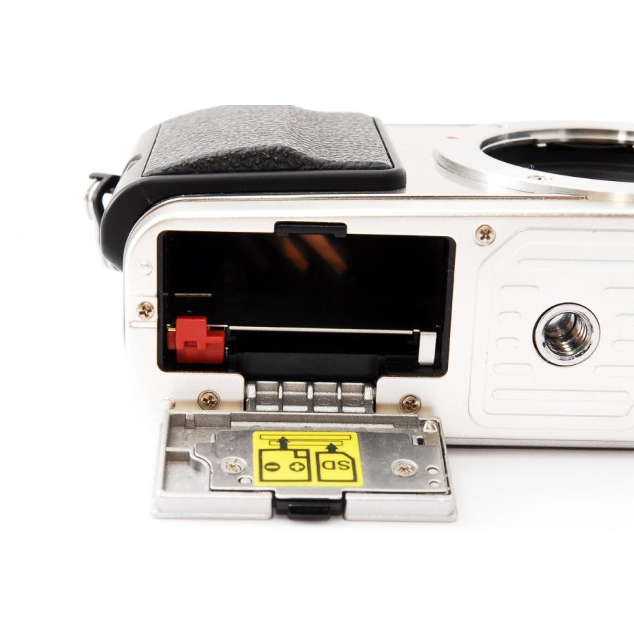 OLYMPUS E-P3 レンズセット シルバー 美品 動作確認済み 1ヶ月保証付 高性能_7