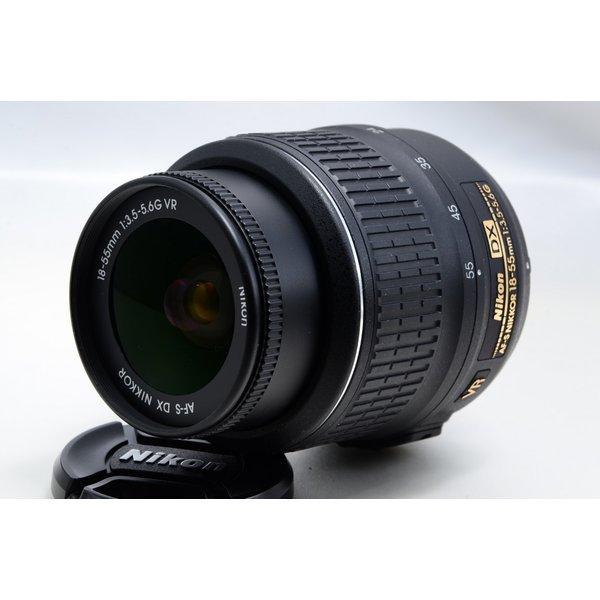 ニコン Nikon AF-S DX NIKKOR 18-55mm f/3.5-5.6 G VR 美品 望遠 ズーム 標準ズームレンズ :556