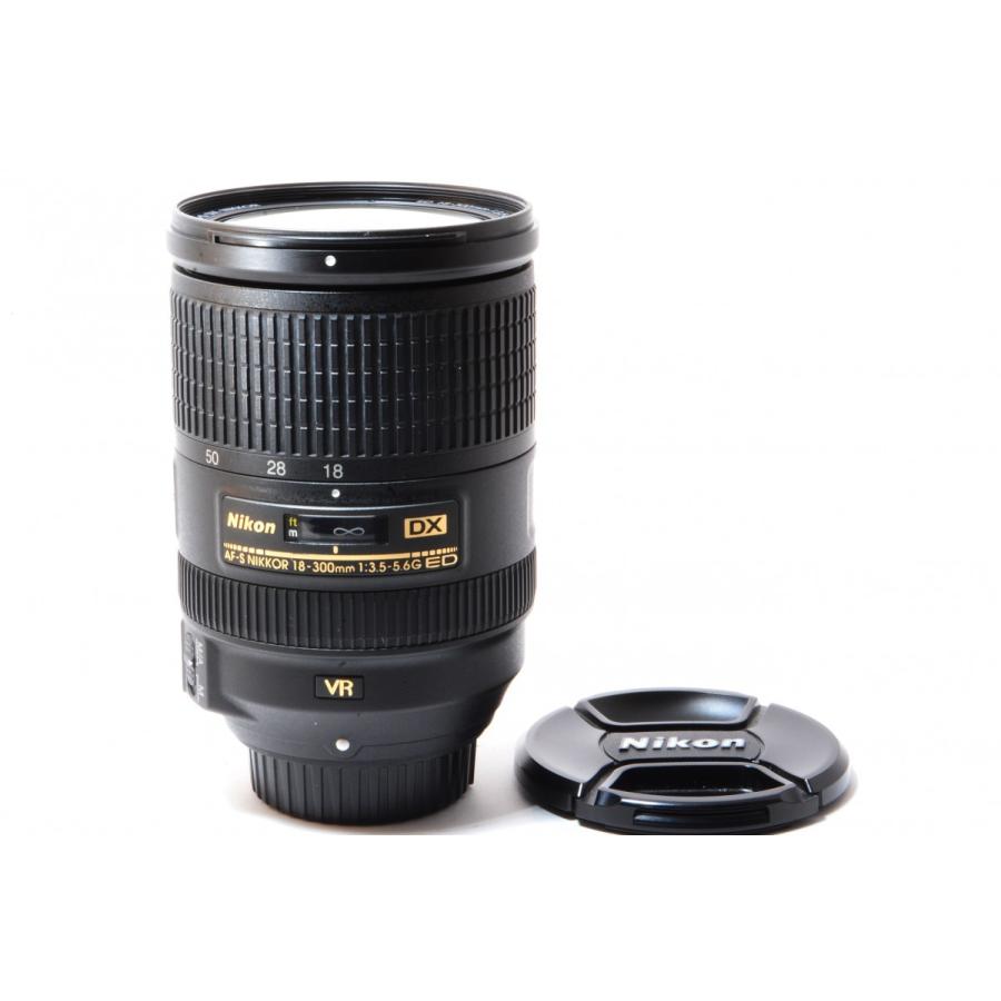 ニコン Nikon AF-S DX NIKKOR 18-300mm f/3.5-6.3G ED VR 美品 望遠 超