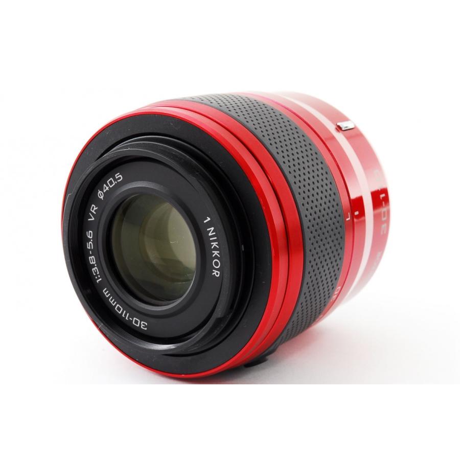 Nikon 1 Nikkor 30-110mm 3.8-5.6 レンズ レッド