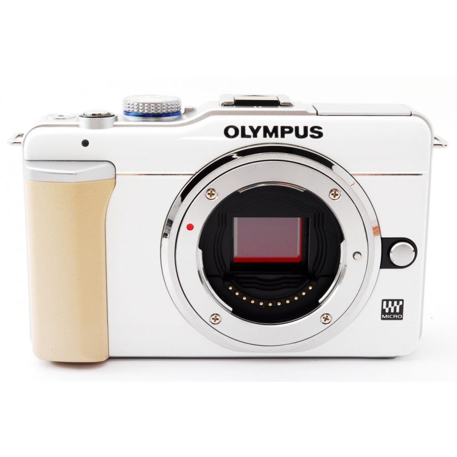 OLYMPUS PEN E-PL1、レンズセット　本体＋レンズ　美品です！ オリンパス OLYMPUS E-PL1 ホワイト レンズセット 美品 SDカード