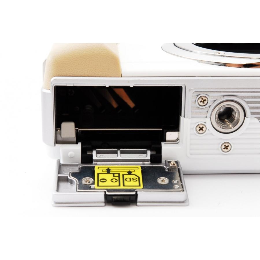 オリンパス（OLYMPUS） OLYMPUS E-PL1 ホワイト レンズセット 美品 SD