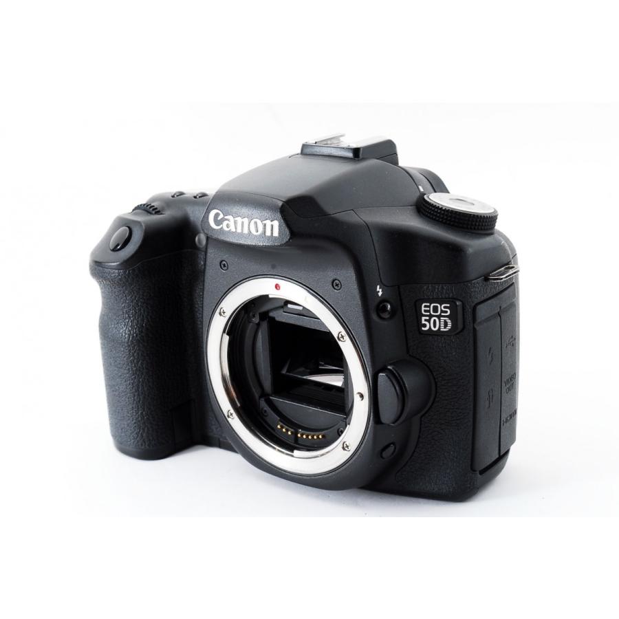 キヤノン Canon EOS 50D 標準&望遠ダブルズームセット 美品  ストラップ付き <プレゼント包装承ります>｜camera-fanksproshop｜03