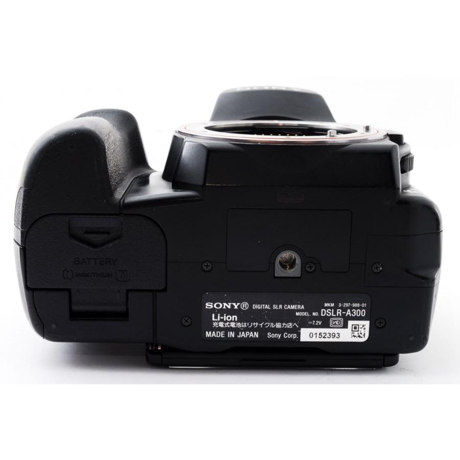 SONY ソニー α300 DSLR-A300 標準＆望遠ダブルズームセット 美品