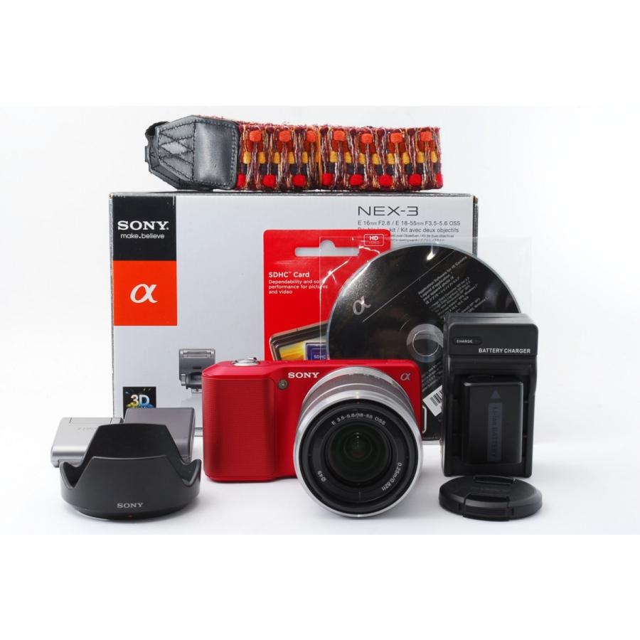 極美品】SONY ソニー NEX-3N Wi-Fi SDカード 箱付 - メルカリ 極美品】SONY ソニー NEX-3N Wi-Fi SDカード 箱付 - メルカリ