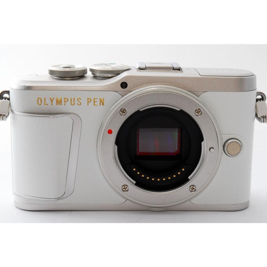 オリンパス OLYMPUS E-PL9 レンズセット ホワイト 美品 Wi-Fiで新品 SD