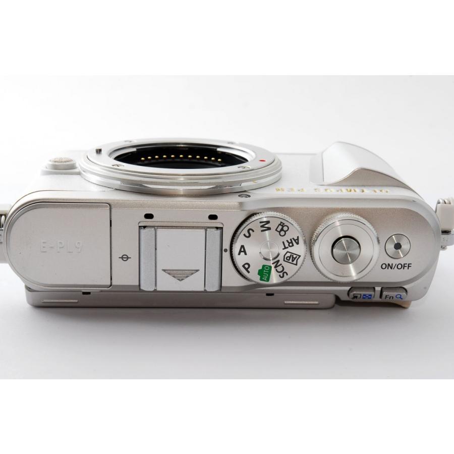 【美品】OLYMPUS PEN E-PL9 Macroレンズ SDカード付き オリンパス OLYMPUS E-PL9 レンズセット ホワイト 美品 Wi-Fiで新品 SD