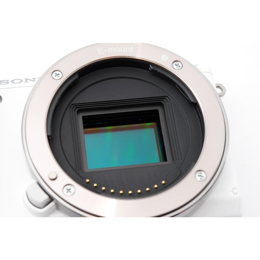 SONY ソニー NEX-5R レンズキット ホワイト 美品 Wi-FiでSD