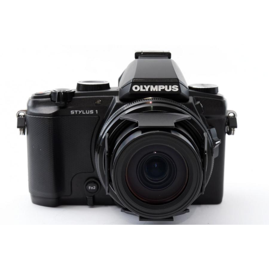 OLYMPUS STYLUS 1 ブラック 美品 動作確認済み 1ヶ月保証付 高性能_1