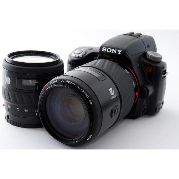 SONY（ソニー） α55 ダブルズームセット 美品 SDカード ストラップ付