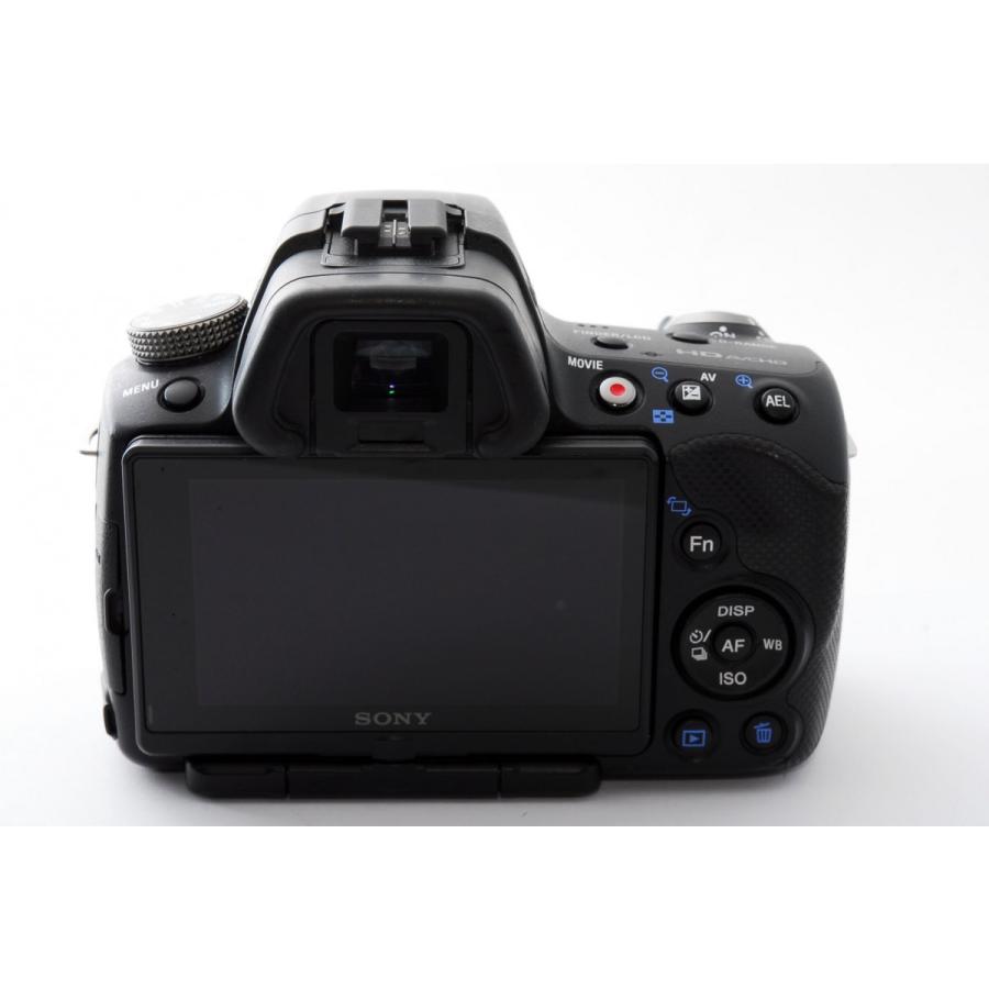 SONY（ソニー） α55 ダブルズームセット 美品 SDカード ストラップ付