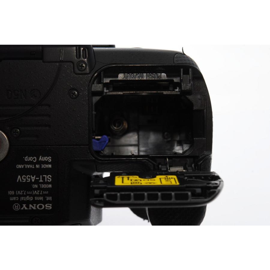 SONY（ソニー） α55 ダブルズームセット 美品 SDカード ストラップ付