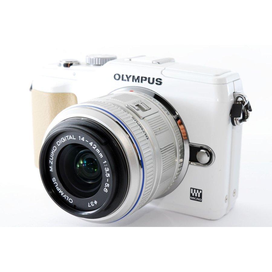 オリンパス OLYMPUS E-PL2 ホワイト レンズキット 美品 SDカード付 :660:カメラFanks-PROShop ヤフー店