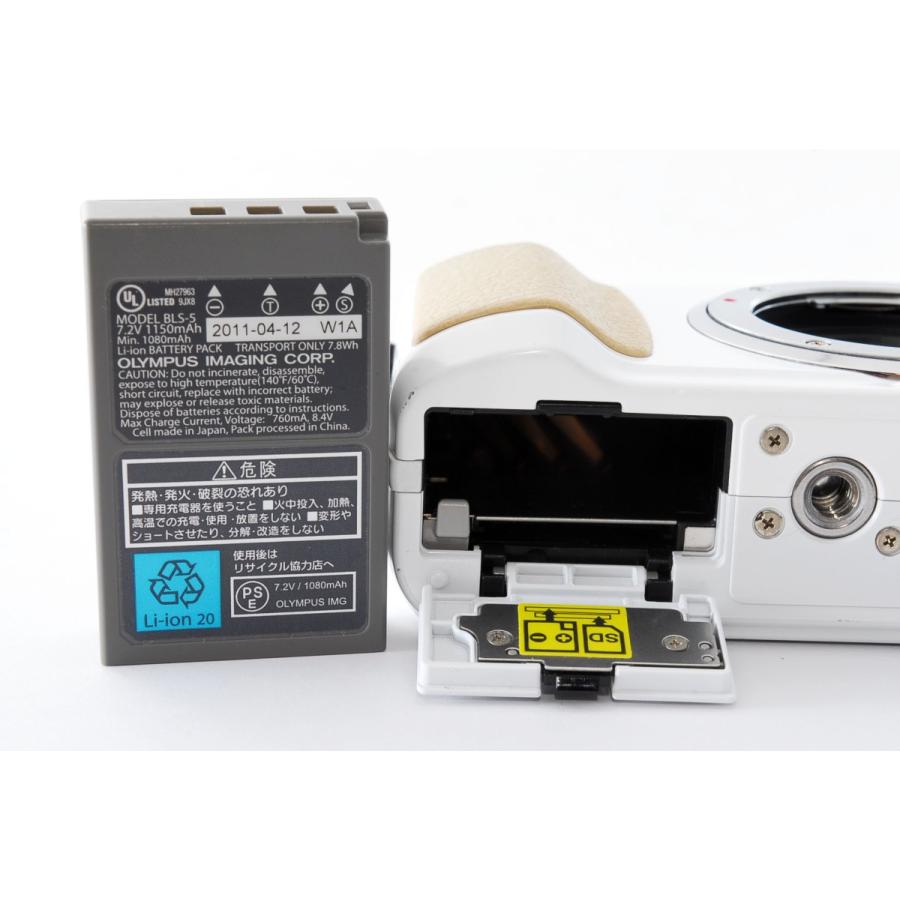 OLYMPUS オリンパス E-PL2 ホワイト レンズキット SD付　美品 オリンパス OLYMPUS E-PL2 ホワイト レンズキット 美品 SDカード