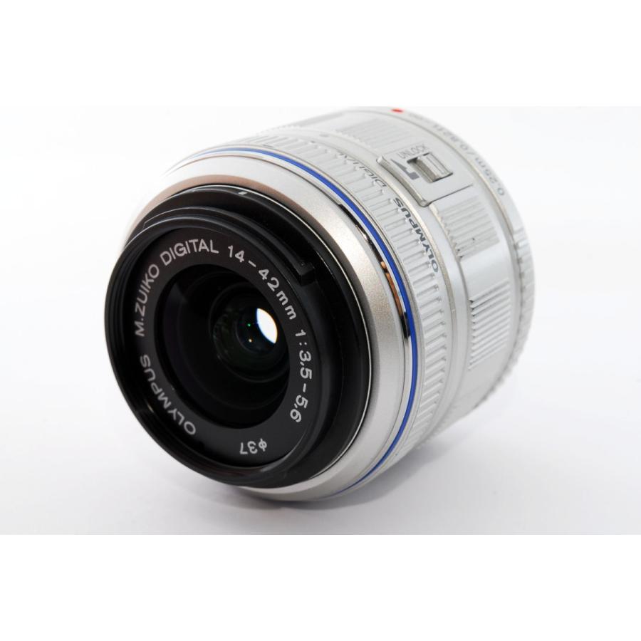 【希少】【動作確認済み】OLYMPUS E-PL2 レンズ/SDカード　32GB OLYMPUS PEN オリンパス ミラーレス Lite E-PL2 ブラック レンズ