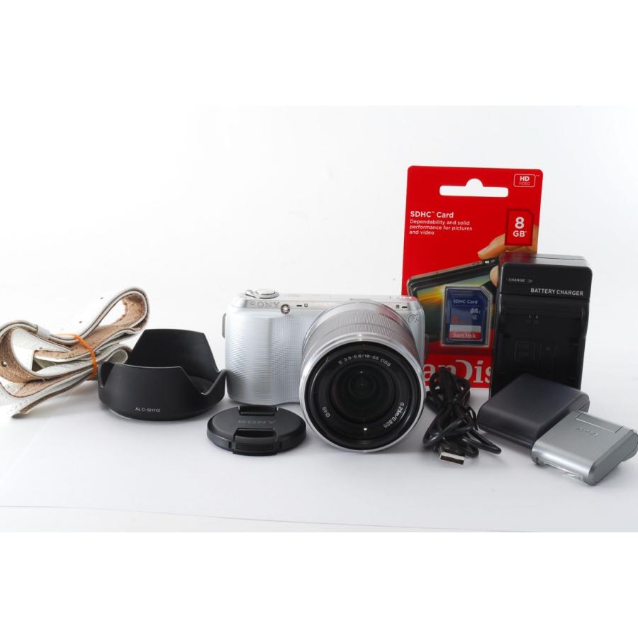 ❤即購入1000円OFF❤ソニー SONY NEX-C3 手振れ補正搭載 レンズ SONY ソニー ミラーレス α NEX-C3 レンズキット ブラック 中古