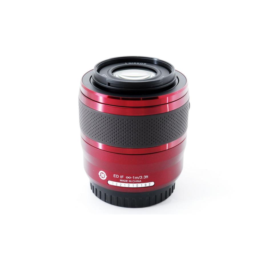 ニコン Nikon 1 NIKKOR 30-110mm f/3.8-5.6 VR レッド 美品 HB-N103