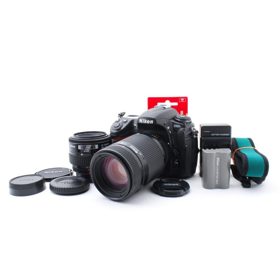ニコン Nikon D300S ダブルズームセット ブラック 美品 一眼レフ