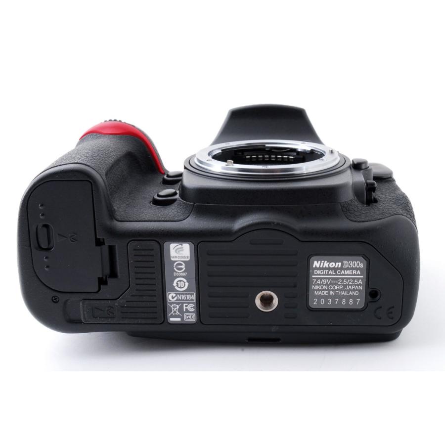 ニコン Nikon D300S ダブルズームセット ブラック 美品 一眼レフSDカードストラップ付き <プレゼント包装承ります>｜camera-fanksproshop｜06