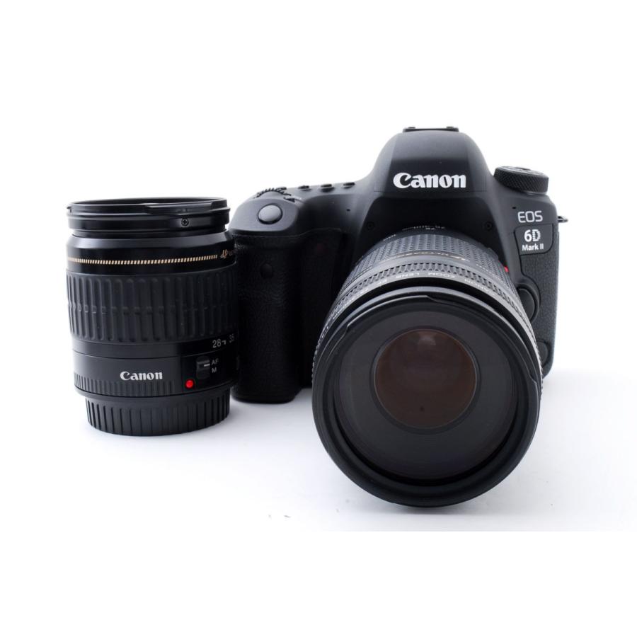 キヤノン Canon EOS 6D Mark II 標準&超望遠&単焦点トリプル キヤノン Canon EOS 6D Mark II 標準&超望遠&単焦点トリプル