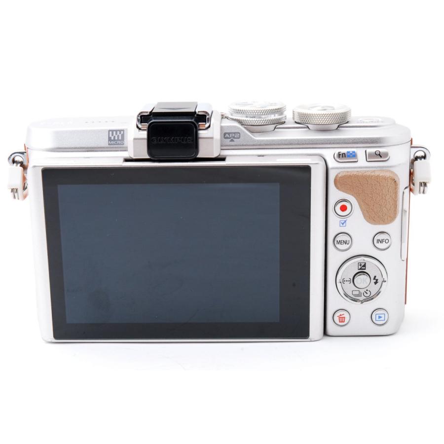 オリンパス OLYMPUS E-PL8 ブラウン レンズセット 美品 新品 SDカード  