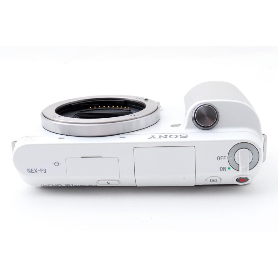 SONY（ソニー） NEX-F3 ホワイト レンズキット 美品 SDカードレンズ