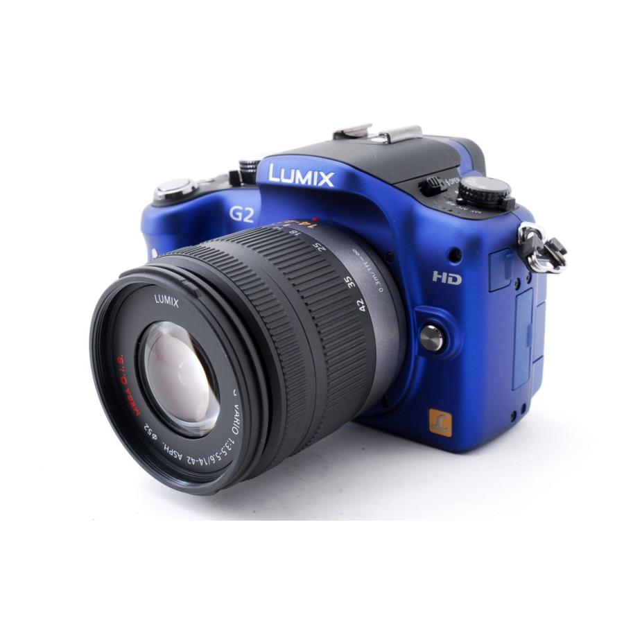 Panasonic パナソニック DMC-G2 ブルー レンズキット 希少品 美 Panasonic パナソニック DMC-G2 ブルー レンズキット 希少品 美