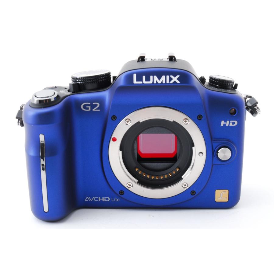 Panasonic パナソニック DMC-G2 ブルー レンズキット 希少品 美 Panasonic パナソニック DMC-G2 ブルー レンズキット 希少品 美