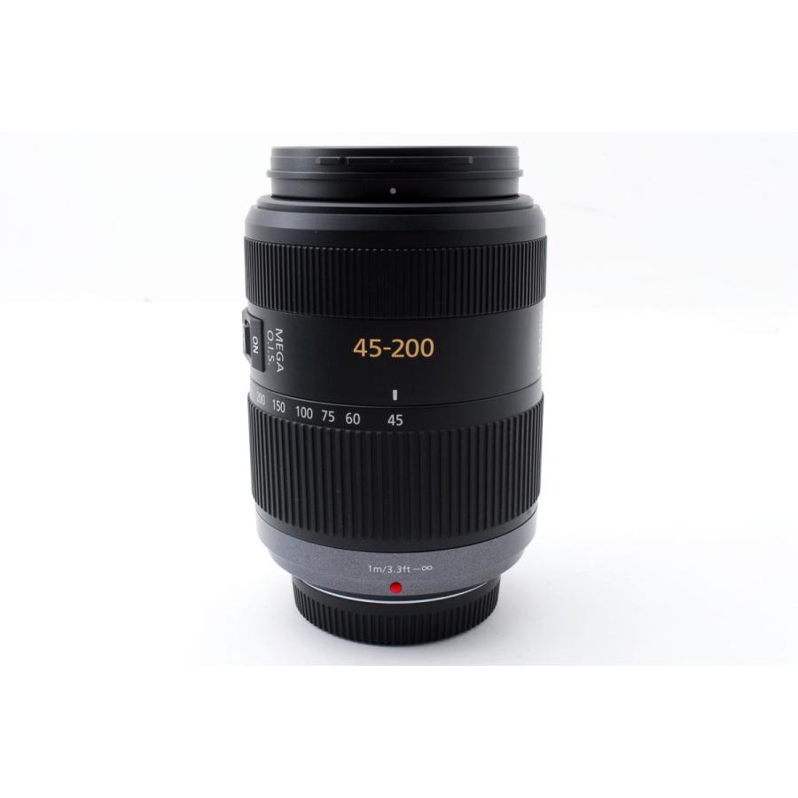 パナソニック Panasonic H-FS045200 G VARIO 45-200mm F4-5.6 MEGA O.I.S 美品 フィルター付き  望遠 ズーム <プレゼント包装承ります>｜camera-fanksproshop｜07