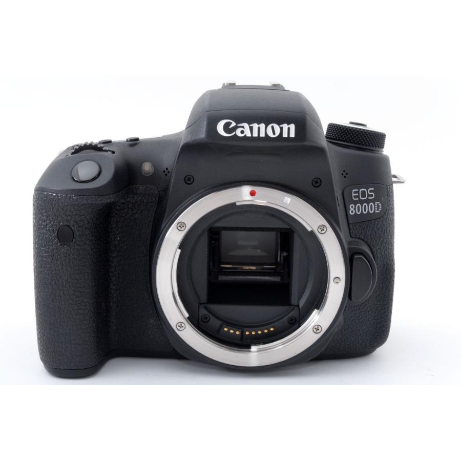 美品 【Canon EOS 8000D ダブルレンズセット】初期不良返品対応あり Canon デジタル一眼レフカメラ EOS 8000D
