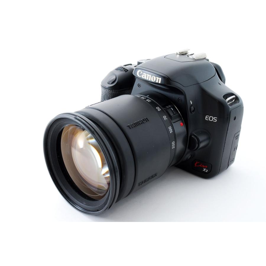 Canon kiss X2 一眼レフカメラ セット　28mm EOS Kiss 中古 美品 Canon X2 レンズセット カメラ 一眼レフ