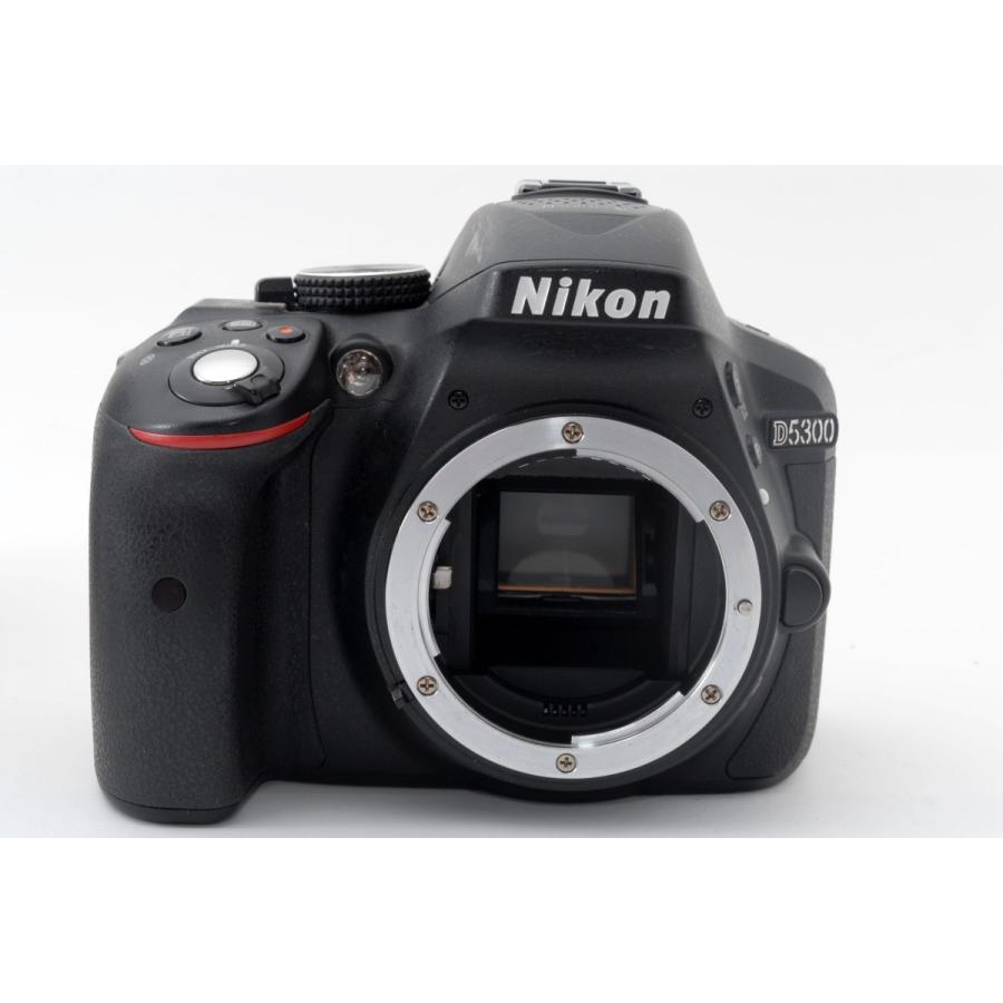 ニコン Nikon D5300 ダブルレンズセット ブラック 美品 スマホへ