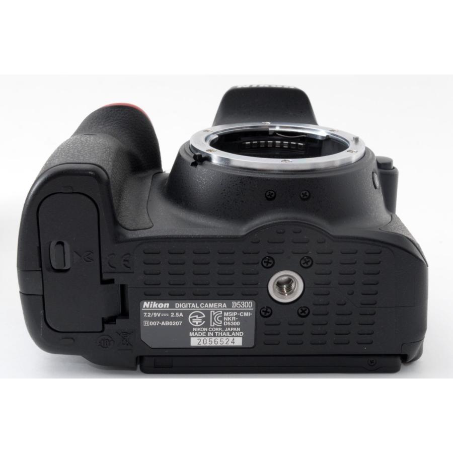 ニコン Nikon D5300 ダブルレンズセット ブラック 美品 スマホへ