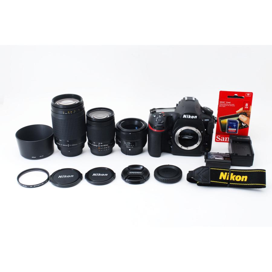 【美品】ニコンNikon D850 ボディ付属多数 ニコン 中古 1年保証 美品 Nikon D850 ボディ : Premier Camera
