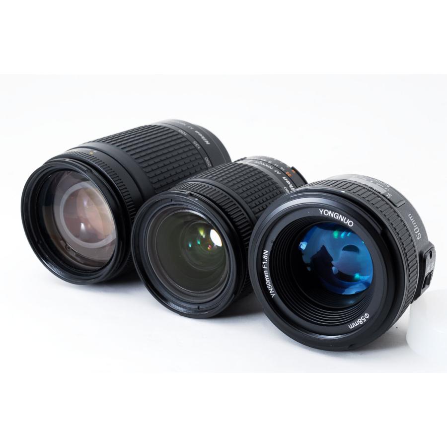 ニコン Nikon D850 トリプルレンズセット 美品 4575万画素 高速