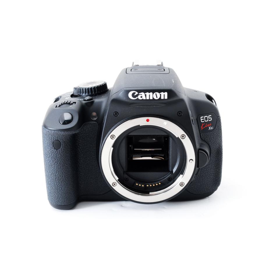 キヤノン Canon EOS Kiss X6i 標準&望遠ダブルズームセット 美品