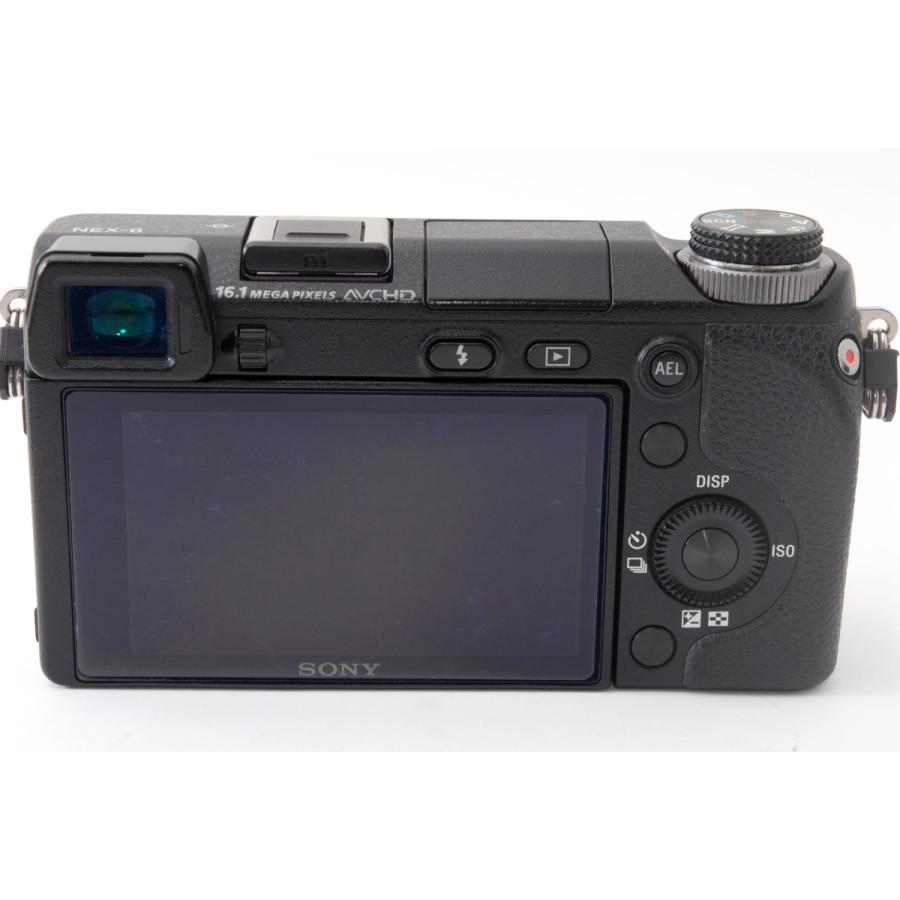 【美品】SONY α NEX-6 ミラーレス一眼レンズキット SDカード付き SONY（ソニー） SONY NEX-6 レンズセット ブラック 美品 SDカード