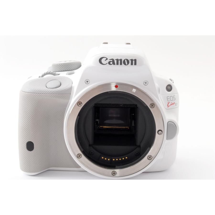 キヤノン Canon EOS Kiss X7 レンズキット ホワイト☆極上美品
