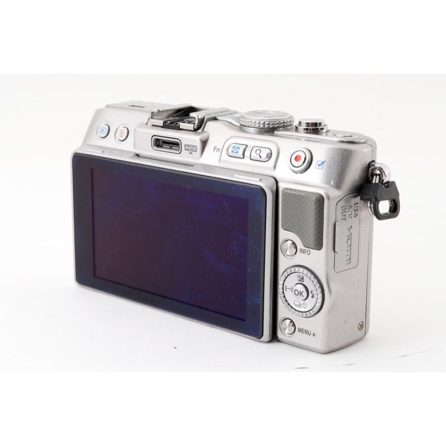 オリンパス（OLYMPUS） OLYMPUS Pen E-PL3 フラッシュ シルバー 美品