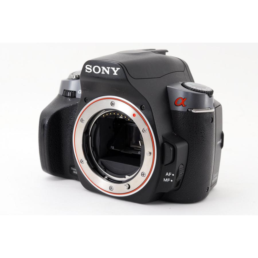 ソニー SONY α380 DSLR-A380 ブラック 超望遠ダブルズームセット 美品