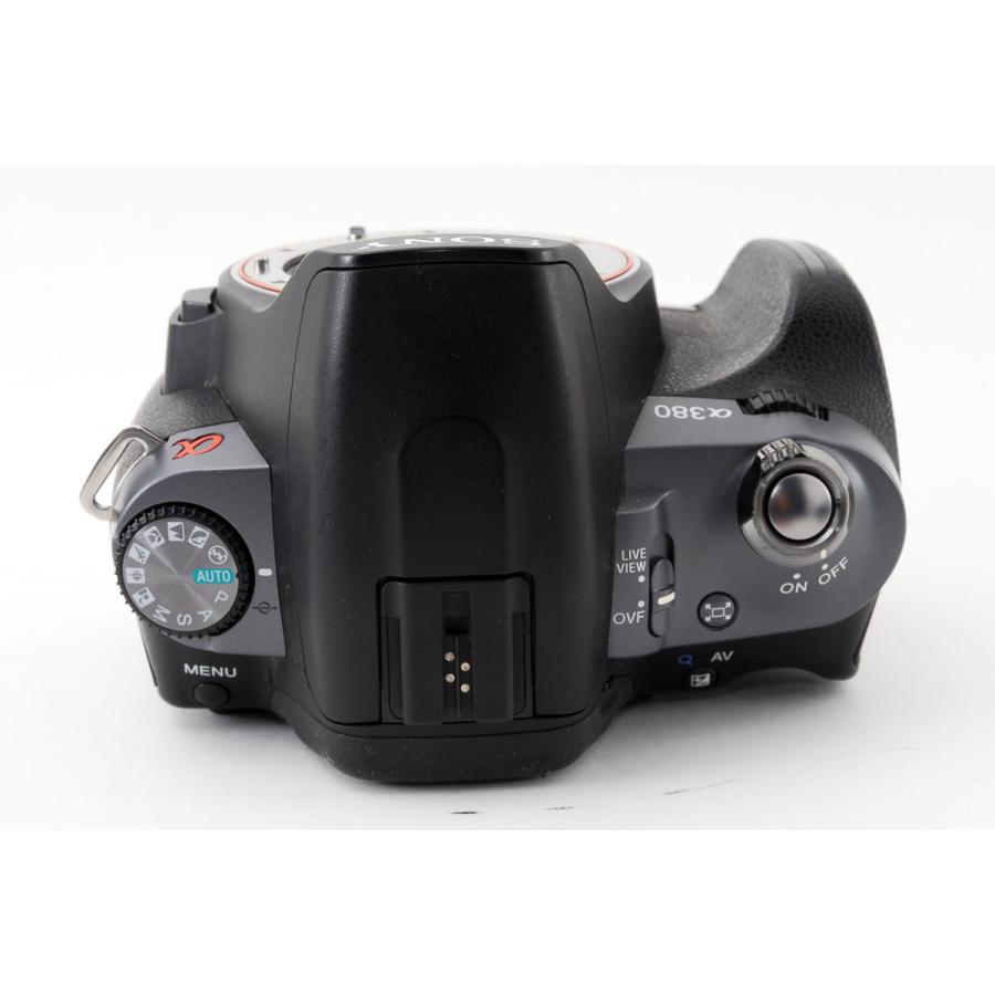SONY ソニー α380 DSLR-A380 ブラック 超望遠ダブルズームセット SONY ソニー α380 DSLR-A380 ブラック 超望遠ダブルズームセット