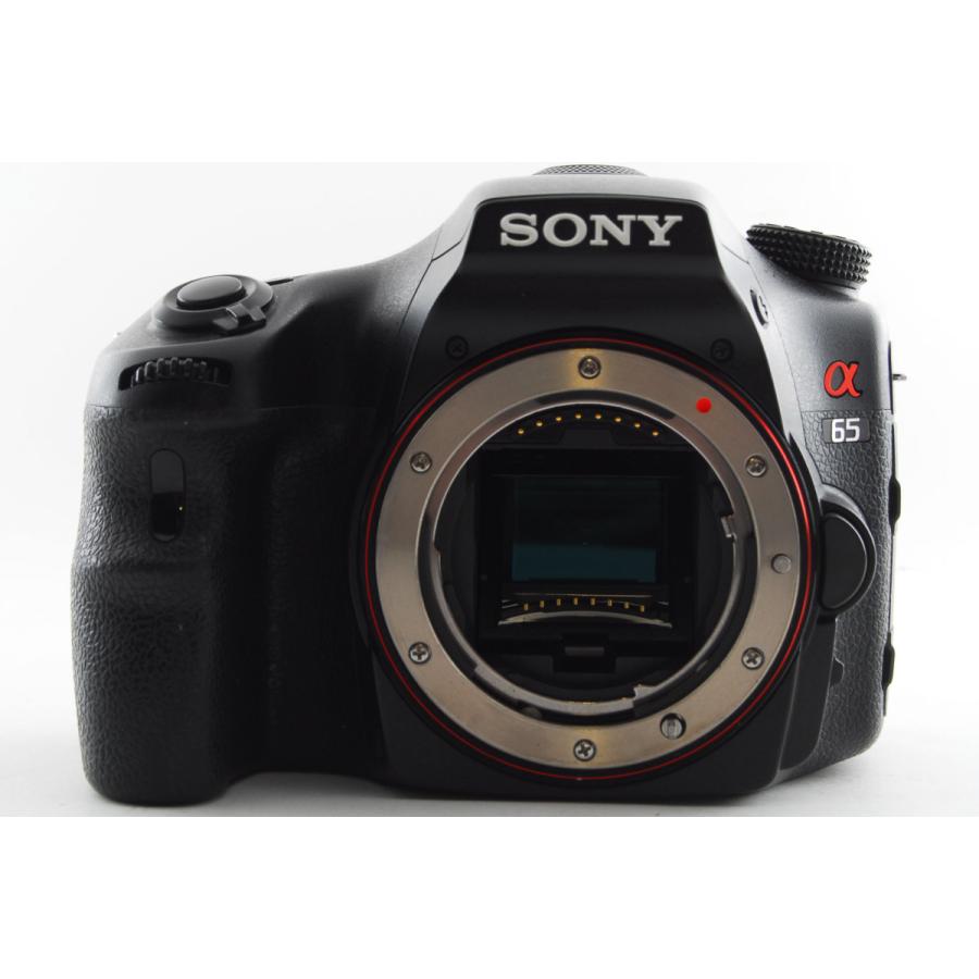 SONY（ソニー） α65 SLT-A65V 標準&望遠ダブルズームセット 訳アリ実