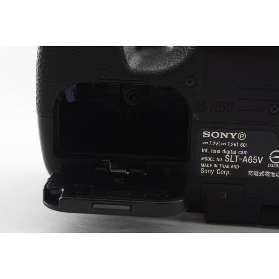 SONY（ソニー） α65 SLT-A65V 標準&望遠ダブルズームセット 訳アリ実