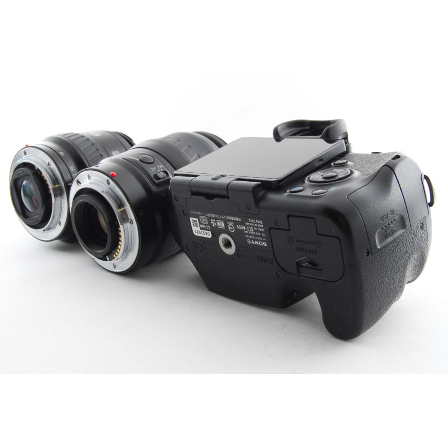 SONY（ソニー） α65 SLT-A65V 標準&望遠ダブルズームセット 訳アリ実