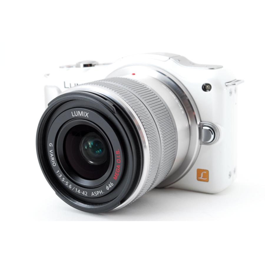 Panasonic パナソニック Lumix DMC-GF5 シェルホワイト レンズ