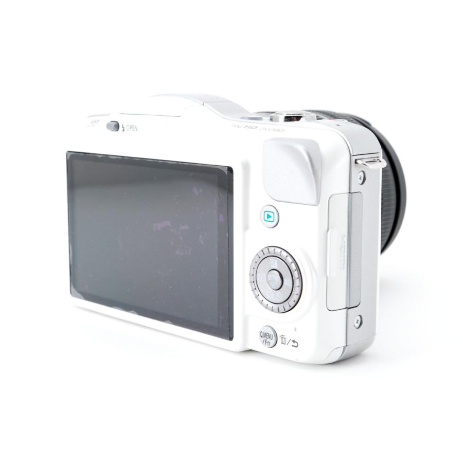 パナソニック Panasonic Lumix DMC-GF3 シェルホワイト レンズ